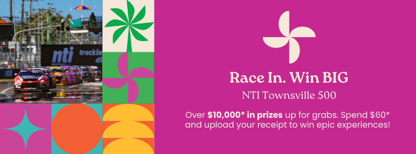 Race In. Win BIG. Over $10,000* in prizes up for grabs. Spend $60* and upload your receipt to win epic experiences. 